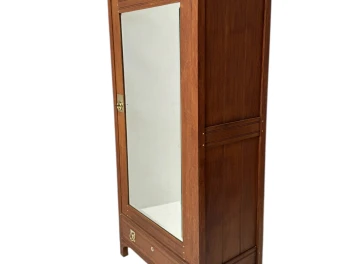 Arts & Crafts One-Door Armoire or Wardrobe Onder den Sint Maarten Style, 1900s